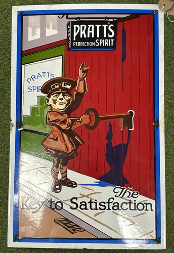 Pratts perfection spirit sign - perfection,