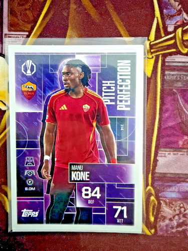 Manu koné roma topps match - koné, as