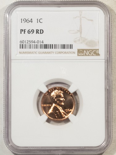 1964 proof lincoln - cent,